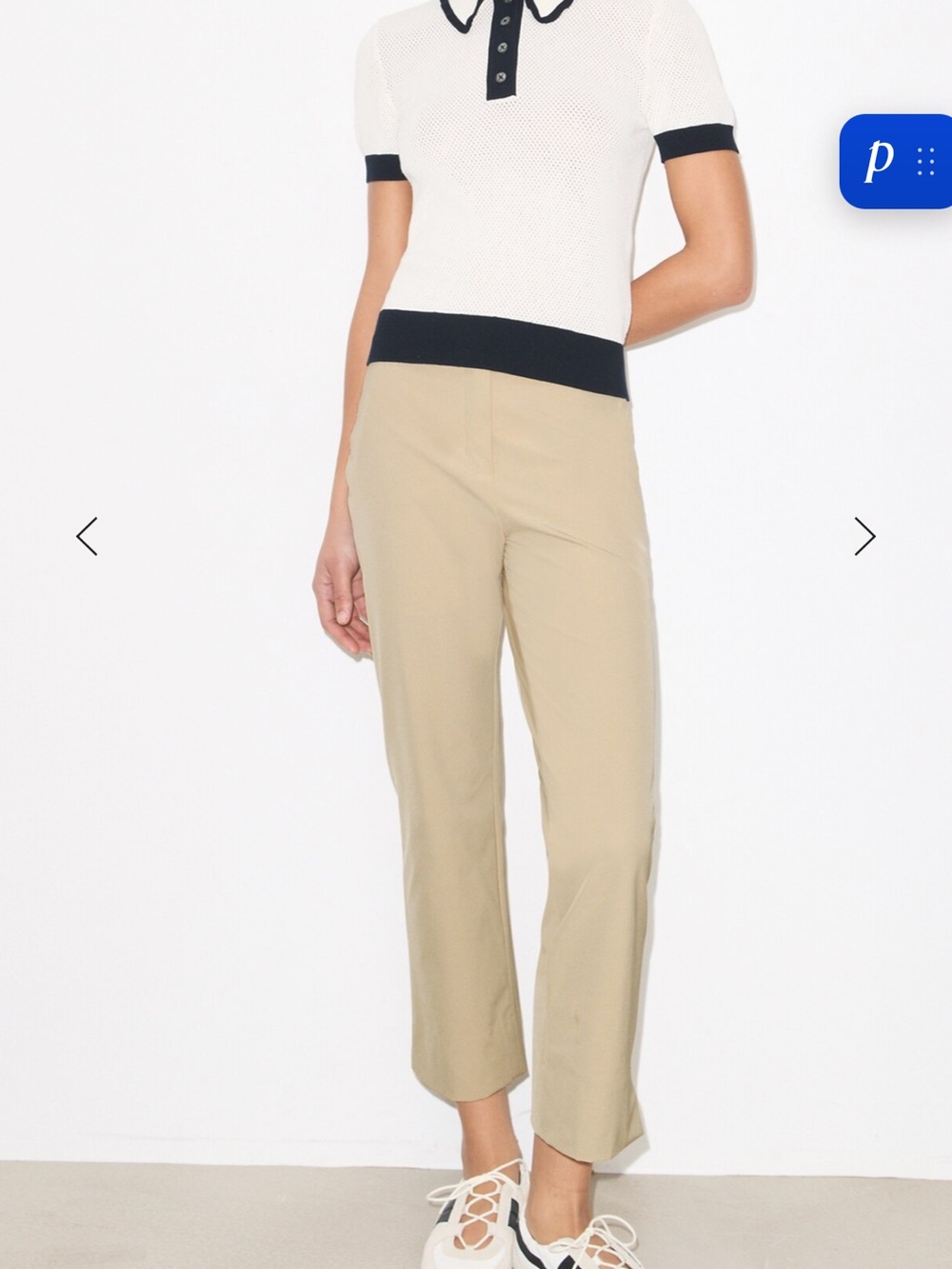 Tory Burch Tech Twill Golf Pant